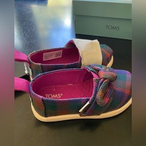 Toms Alpargata toddler shoes.